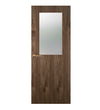 Walnut Veneer - 8G - Glazed Door (FD30)
