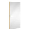 White Matte FD30 Laminate Door Formica F0949