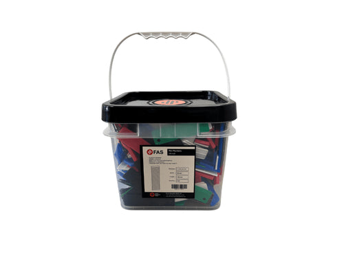 FAS Plastic Packer Tub – 400 mixed 100 x 28mm