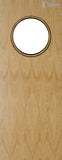 Oak Veneer - 9G - Glazed Door (FD30)
