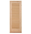 Single Hardwood Louvre door Inc Frame & Cill