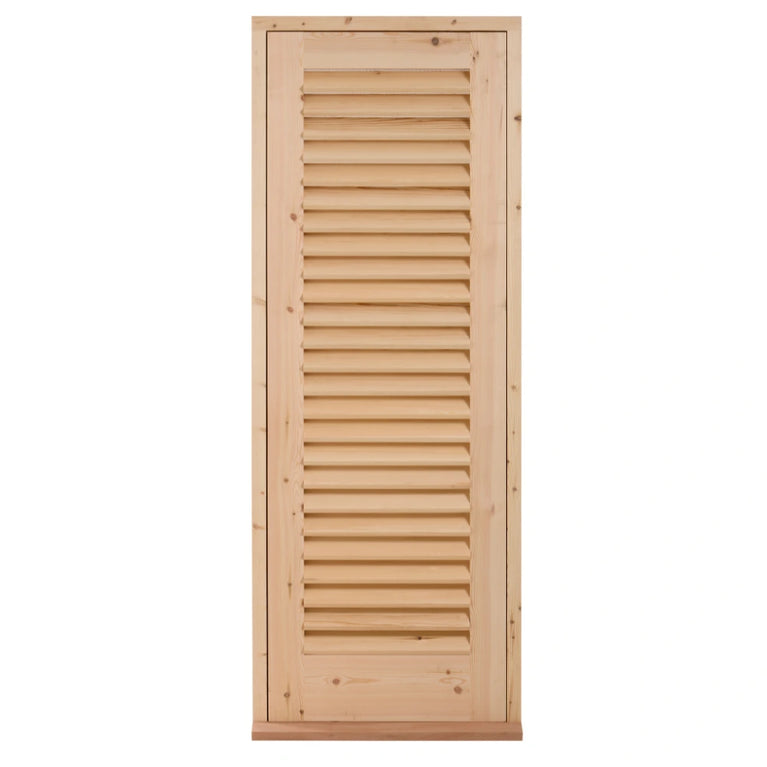 Single Hardwood Louvre door Inc Frame & Cill