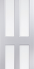 4 Panel Glazed Door FD30 Grained (4-IND-Panels)