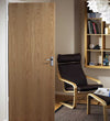 Veneer Flush Door FD30 Oak