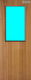 Sapele Veneer - 8G - Glazed Door (FD30)