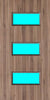 Walnut Veneer - 24G - Glazed Door (FD30)
