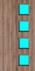 Walnut Veneer - 26G - Glazed Fire Door FD30