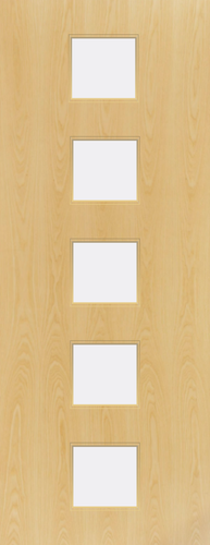 Ash Veneer - 10G - Glazed Door (FD30)