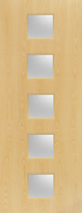 Ash Veneer - 10G - Glazed Door (FD30)
