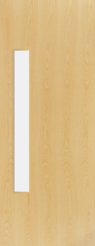 Ash Veneer - 18G - Glazed Door (FD30)