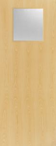 Ash Veneer - 1G - Glazed Door (FD30)