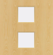 Ash Veneer - 22G - Glazed Door (FD30)