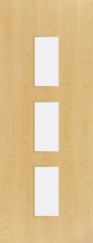 Ash Veneer - 23G - Glazed Door (FD30)