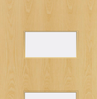 Ash Veneer - 24G - Glazed Door (FD30)