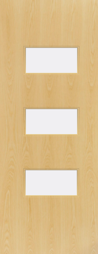 Ash Veneer - 24G - Glazed Door (FD30)