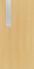 Ash Veneer - 3G - Glazed Door (FD30)