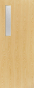 Ash Veneer - 3G - Glazed Door (FD30)