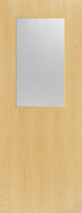 Ash Veneer - 8G - Glazed Door (FD30)