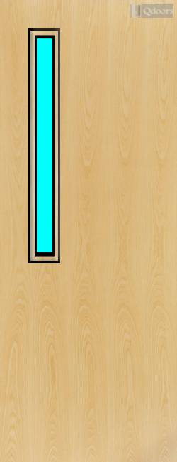Ash Veneer - 7G - Glazed Fire Door FD30
