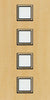 Ash Veneer - 22G - Glazed Fire Door FD30