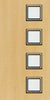 Ash Veneer - 26G - Glazed Fire Door FD30
