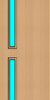 Beech Veneer - 16G - Glazed Door (FD30)