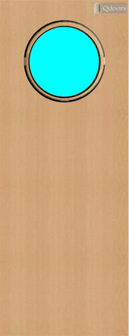 Beech Veneer - 9G - Glazed Door (FD30)