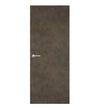 Dark Grey Chicago Concrete Egger laminate door in warm grey concrete tone, front view