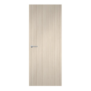 Sevilla Ash Egger laminate door in a naturally light tone, front view
