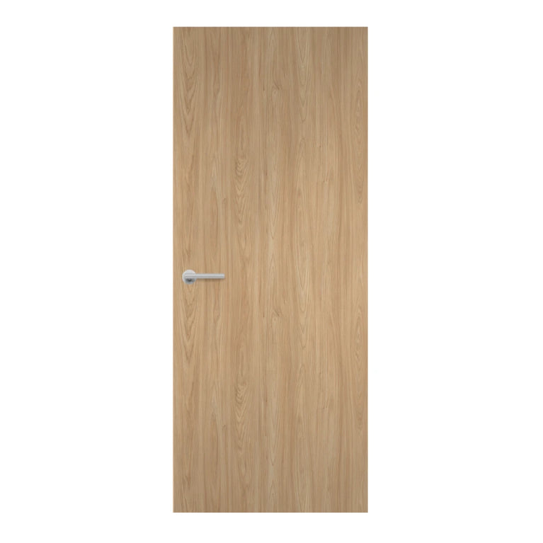 Natural Sheffield Acacia Egger laminate door, front view