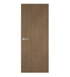 Brown Belmont Oak Egger laminate door in classic planked oak design, front view