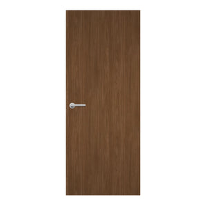 Lincoln Walnut Egger laminate door in a warm walnut tone, front view