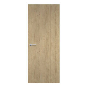 Natural Davos Oak Egger laminate door in white-oiled oak finish, front view