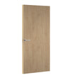 Natural Kendal Oak Egger laminate door, angled view showing edge lippings 