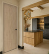 Natural Kendal Oak Egger laminate door in a modern kitchen interior