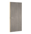 Medium Grey Fineline Egger laminate door, angled view showing edge lippings 