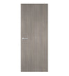 Medium Grey Fineline Egger laminate door in warm taupe-grey tone, front view
