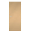 Sand Yellow Egger laminate door in muted yellow with a grey undertone, front view