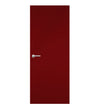 Burgundy Red Egger laminate door in deep, wine-red tone, front view