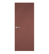 Rusty Red Egger laminate door in rich, muted red enhanced with grey pigments