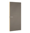 Cubanit Grey Egger laminate door, angled view showing edge lippings 