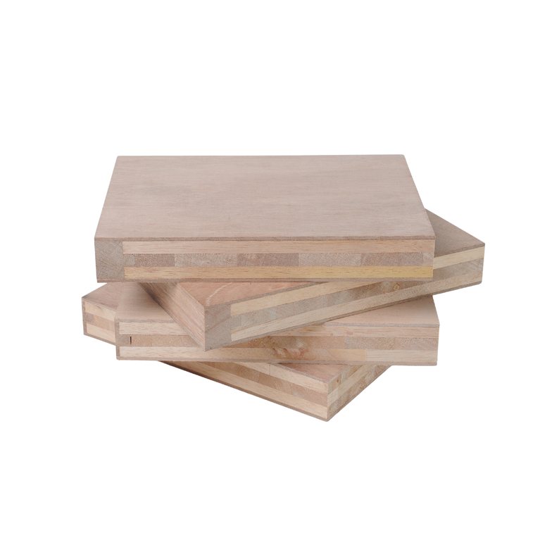 Close-up of the 4 Flamebreak unlipped plywood door cores