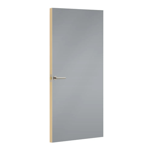 Sparta Formica laminate door, angled view with light edge lippings