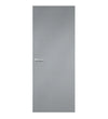 Xenon Formica laminate door in sleek silver-grey finish, front view