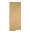 Cafe Formica laminate door, angled view with light edge lippings