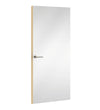 Alpino Formica laminate door, angled view with light edge lippings