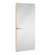 Aries Formica laminate door, angled view with light edge lippings