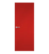 Carnaval Formica laminate door in bold, vibrant color, front view