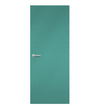Capri Formica laminate door in soft coastal blue tone, front view