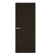 Noir Cedar Formica laminate door in dramatic dark woodgrain finish, front view